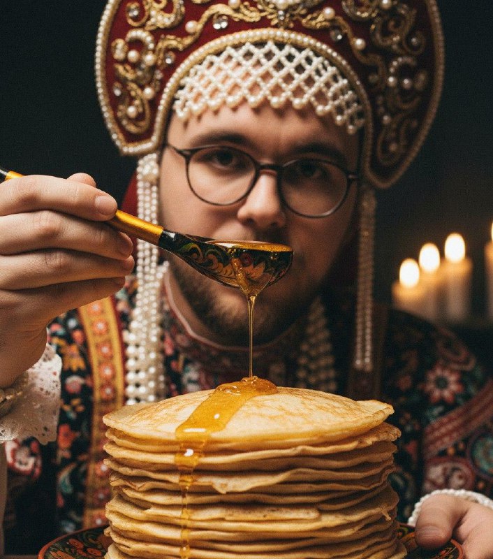 Сейчас, кстати, масленица 🥞